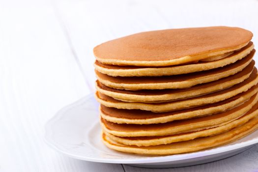 homemade american pancakes