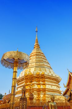 Wat Phra That Doi Suthep in Chiang Mai, Thailand.