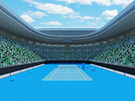 Beautiful modern tennis grand slam lookalike stadium in Australia