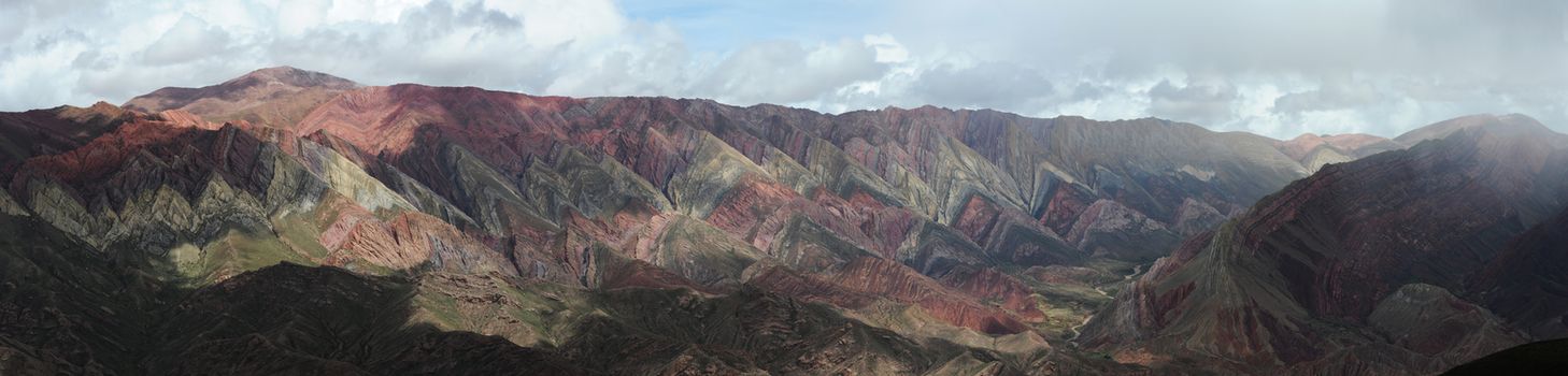 The mountains of Hornocal near Humahuaca