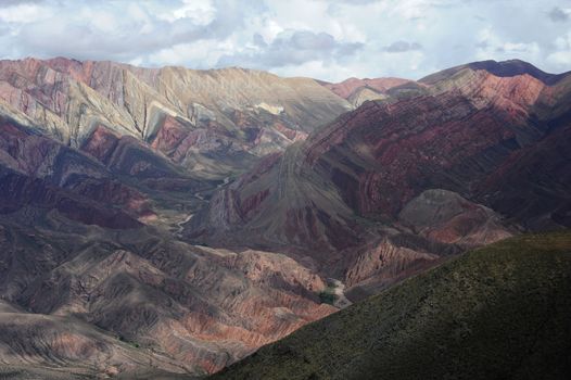 The mountains of Hornocal near Humahuaca