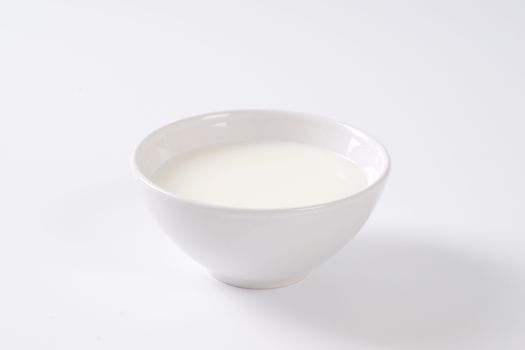 bowl of fresh milk