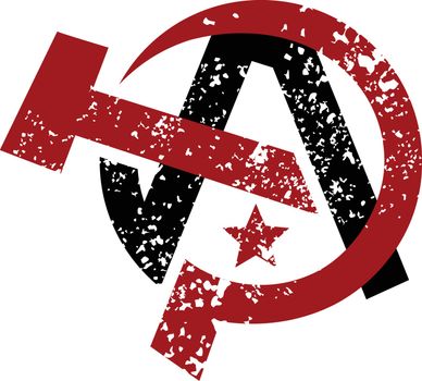 Anarchy Atheism Socialist Logo - Logotype