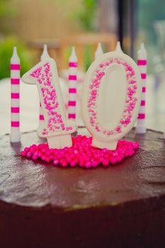 10th Birthday Cake decoration