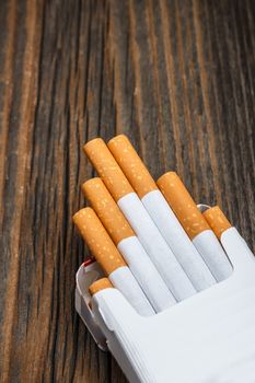 Pile of cigarettes 