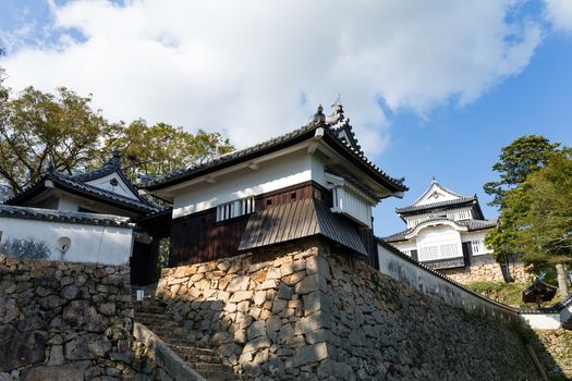 Bitchu Matsuyama Castle on a mountain in Okayama