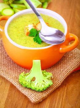Delicious vegetarian soup