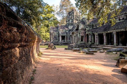 Angkor Wat Temple, Siem reap in Cambodia.