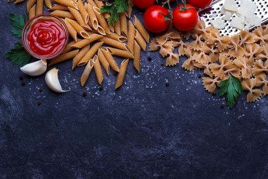 Whole grain pasta