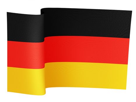 illustration of German flag