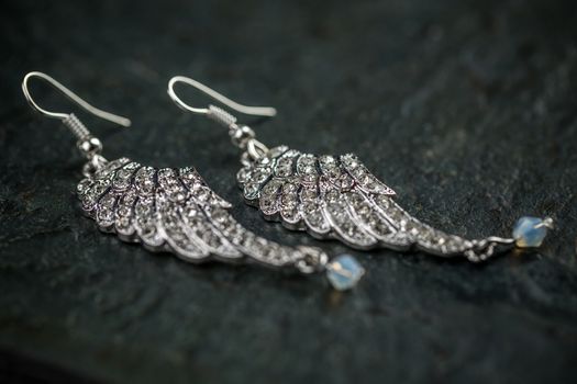Image of a pair of earrings