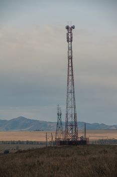 Telecommunications cell phone tower