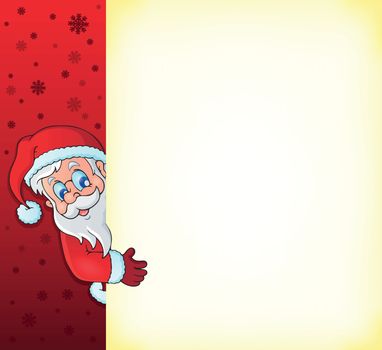 Lurking Santa Claus with copyspace 2