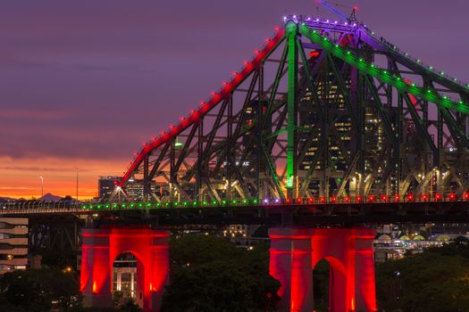 Story Bridge in Brisbane, Queensland