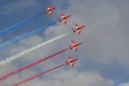 Royal Air Force Red Arrows Air Display RAF