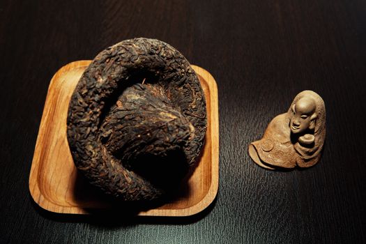 Chinese Ceramic Monk Figure studio