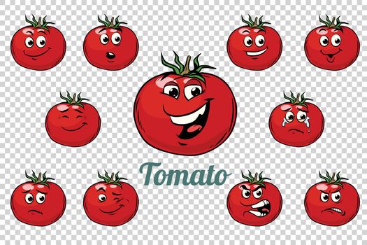 tomato emotions characters collection set