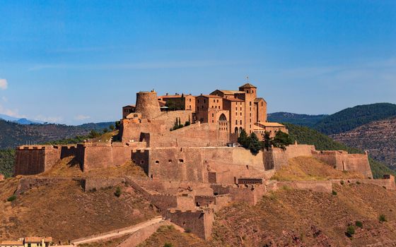 The castle of Cardona, Catalonia, Spain