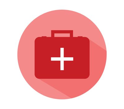 medical suitcase icon