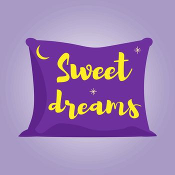 violet pillow of sweet dreams