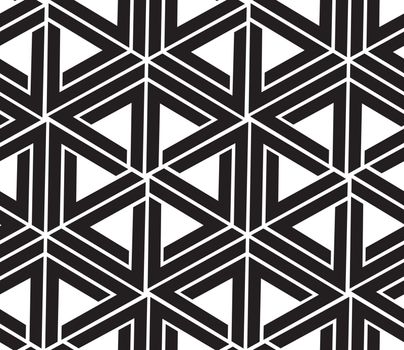 Vector seamless simple background abstract geometric lines patte