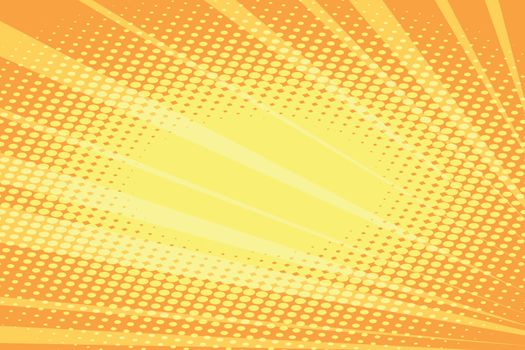 orange rays abstract background