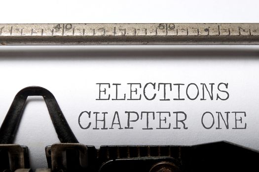Elections chapter one