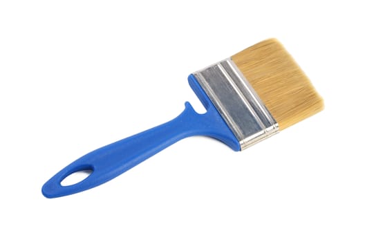 Brush for painting paint isolated on white background