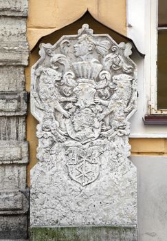 Door of the Brotherhood of Blackheads in Tallinn