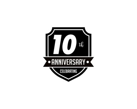 ten year anniversary badge