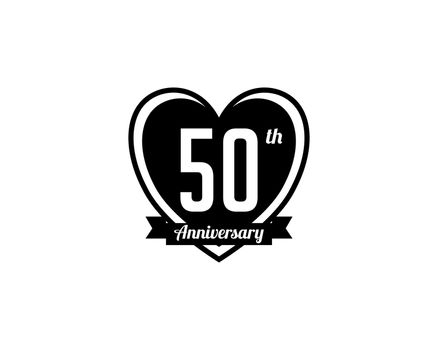 fifty year anniversary badge