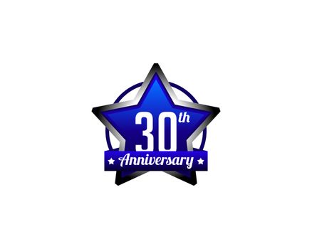 thirty year anniversary badge