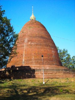 a temple in burma