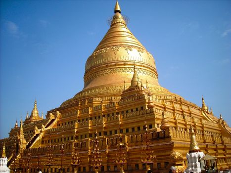 a temple in burma