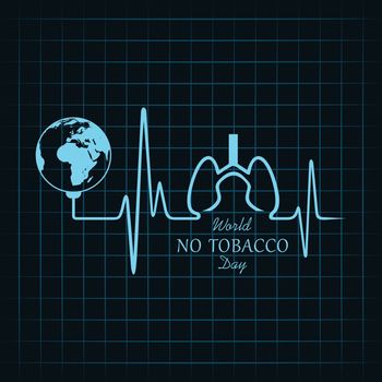 Vector Illustration Of World No Tobacco Day