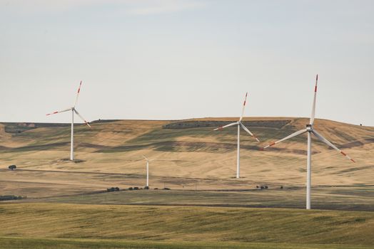 Wind turbines in Italy