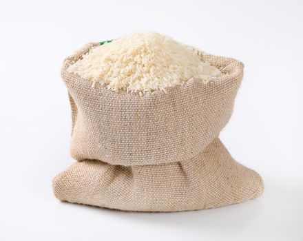 bag of white long grained rice