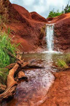 The Red Dirt Waterfall