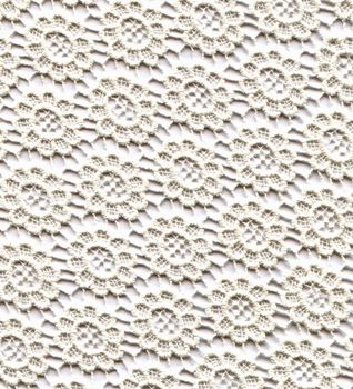 Wedding Lace Pattern. Light White Color