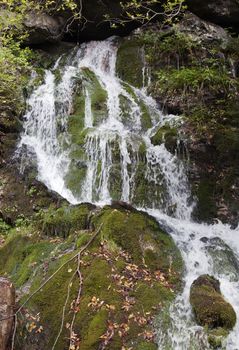 Small waterfall in Northern Italy