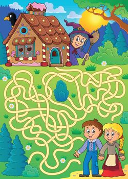 Maze 30 with Hansel and Gretel theme