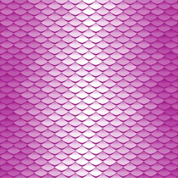 Abstract scale pattern. Roof tiles background. Pink squama texture