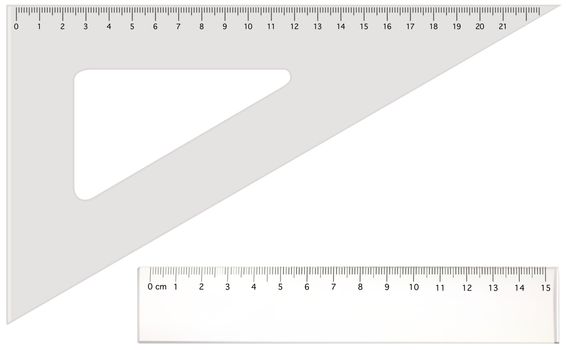 Two Transparent Rulers