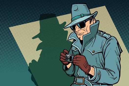 detective spy, shadow