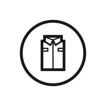Working clothes line icon on a white background