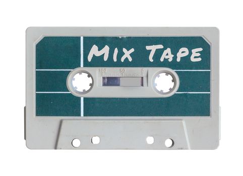 Isolated Grungy Mix Tape