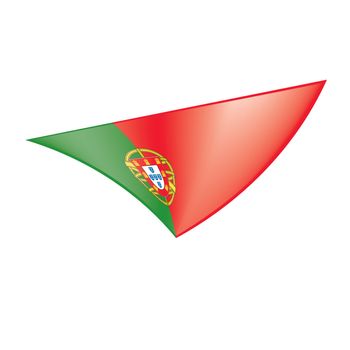Portugal flag, vector illustration