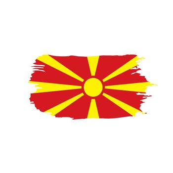Macedonia flag, vector illustration