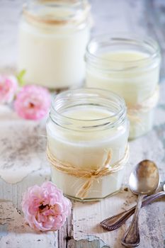 Vanilla Pudding In A Jar