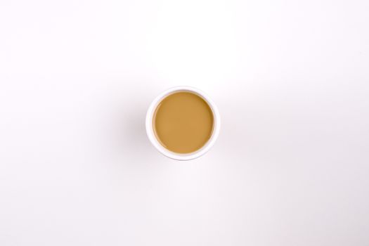 Coffee on white background